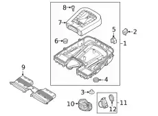 Фильтр воздушный PORSCHE 4M0133843E