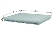 Фильтр воздушный KNECHT LX247