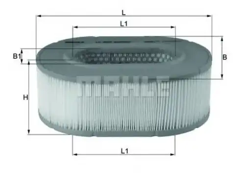 Фильтр воздушный KNECHT LX2535
