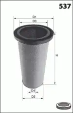 Фильтр воздушный MECAFILTER FA3193