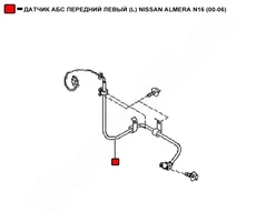 Датчик ABS WENDERW WEAC006