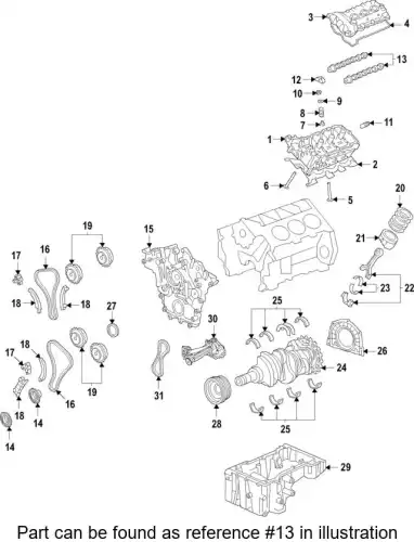 Распредвал FORD FT4Z6250J
