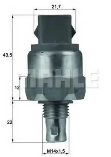 Датчик температуры автомобильный MAHLE TSW 46