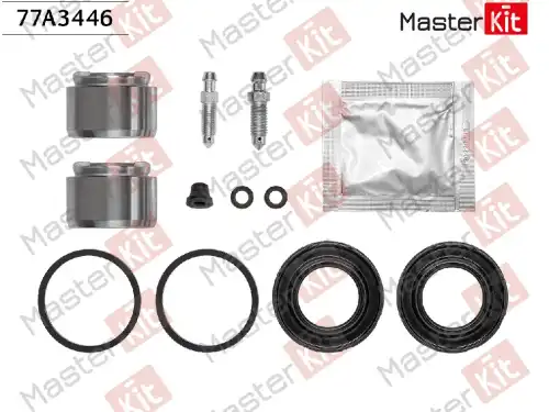 77A3446 Ремкомплект тормозного суппорта+поршень MB E-CLASS T-Model (S210) 1996 - 2003 MASTERKIT
