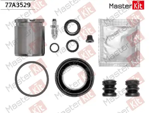 77A3529 Ремкомплект тормозного суппорта+поршень Audi A8 (4E2, 4E8) 2002 - 2010 MASTERKIT