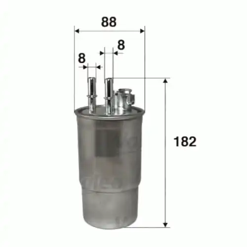Топливный фильтр VALEO 587525