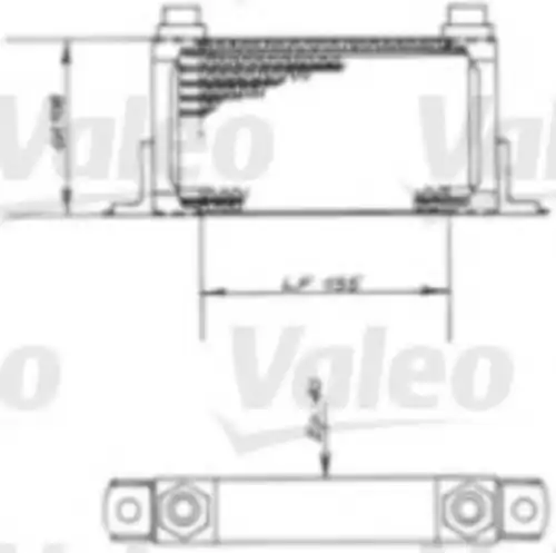 Масляный радиатор VALEO 816669
