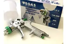 2713 Краскопульт Pegas pneumatic HVLP827 сопло 1.7 мм