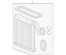EVAPORATOR COMP. 80211TBAA12 HONDA