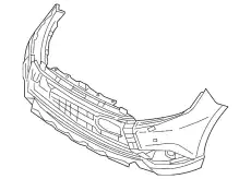 FACE,FR BUMPER 62022W730P MITSUBISHI