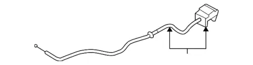 WIRE,RELEASE-BONNET TK4856720B MAZDA
