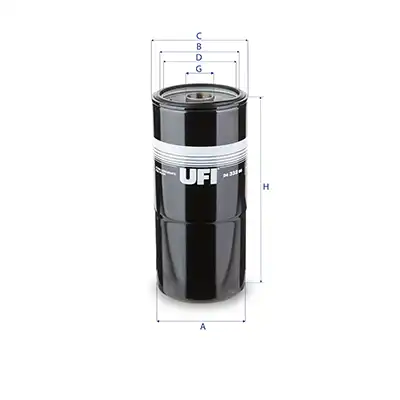 Топливный фильтр UFI 24.332.00