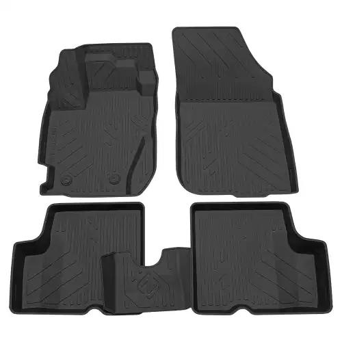 Коврики в салон REZKON 0529050350 Renault Duster 2015-2021 4 шт., черный