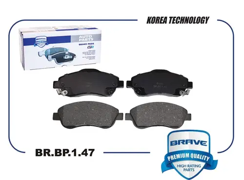 Тормозные колодки дисковые BRAVE BR.BP.1.47