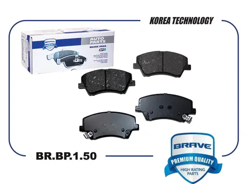 Тормозные колодки дисковые BRAVE BR.BP.1.50