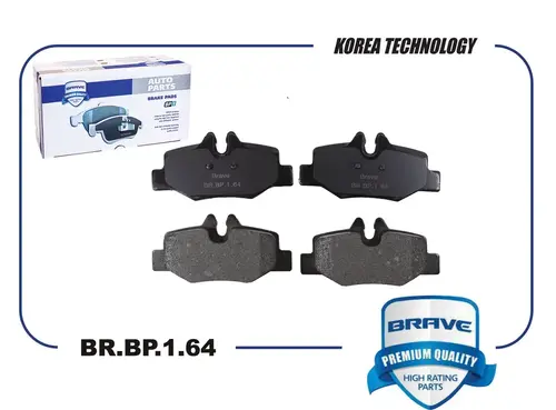 Тормозные колодки дисковые BRAVE BR.BP.1.64