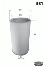 Воздушный фильтр FA1440 MECAFILTER
