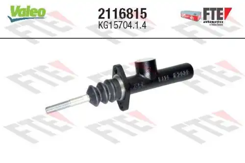 Цилиндр сцепления FTE KG15704.1.4