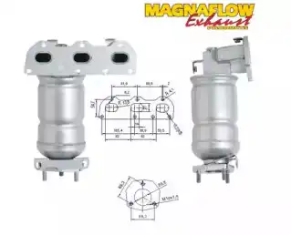 Катализатор ! 77011 MAGNAFLOW