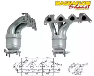 Предварительный катализатор ! 77012 MAGNAFLOW