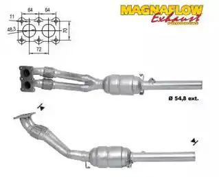 Катализатор ! 70209 MAGNAFLOW