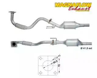 Катализатор ! 87037 MAGNAFLOW