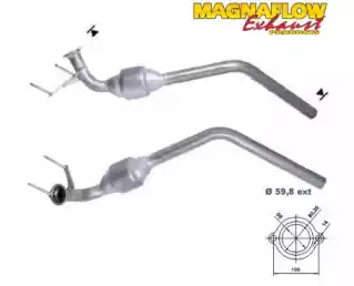Катализатор ! 75001D MAGNAFLOW