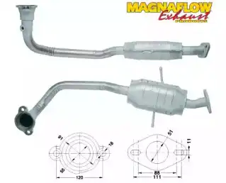Катализатор ! 82536 MAGNAFLOW