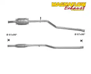 Катализатор ! 70924D MAGNAFLOW