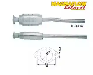 Катализатор ! 86312 MAGNAFLOW