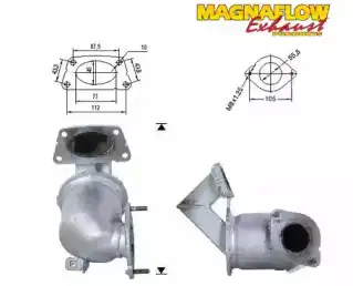 Предварительный катализатор ! 76305D MAGNAFLOW