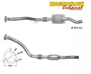 Катализатор ! 80272 MAGNAFLOW