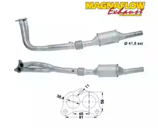 Катализатор ! 87207 MAGNAFLOW