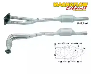 Катализатор ! 88812 MAGNAFLOW