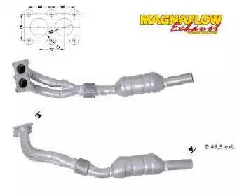 Катализатор ! 88842 MAGNAFLOW