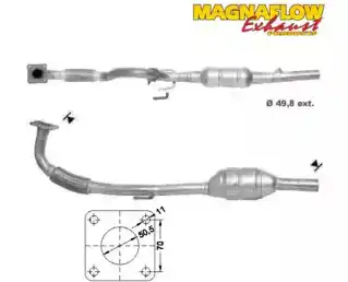 Катализатор ! 77018 MAGNAFLOW