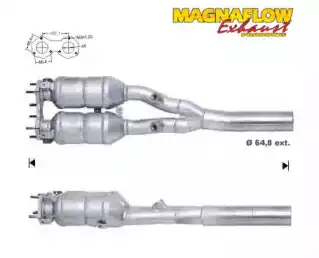 Катализатор ! 77017 MAGNAFLOW