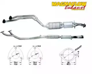Катализатор ! 80675 MAGNAFLOW