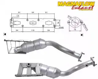 Катализатор ! 70614 MAGNAFLOW