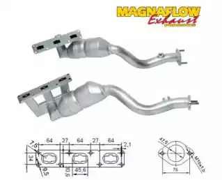 Катализатор ! 70605 MAGNAFLOW