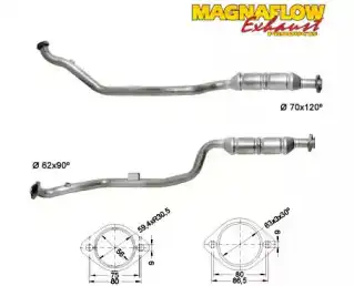 Катализатор ! 85058 MAGNAFLOW