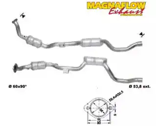 Катализатор ! 75011 MAGNAFLOW