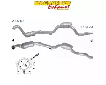 Катализатор ! 75035 MAGNAFLOW