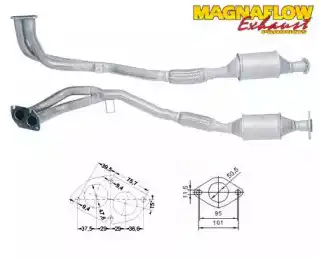 Катализатор ! 85837 MAGNAFLOW