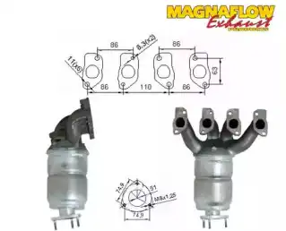 Катализатор ! 75809 MAGNAFLOW
