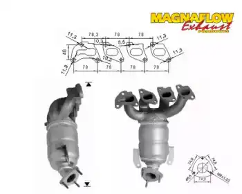 Катализатор ! 65812 MAGNAFLOW