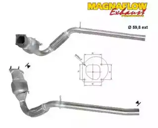 Катализатор ! 72519D MAGNAFLOW