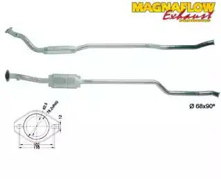 Катализатор ! 80920 MAGNAFLOW
