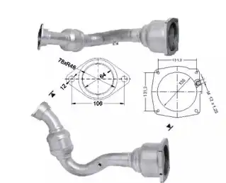 Катализатор ! 70919D MAGNAFLOW