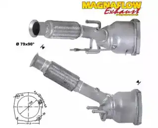 Катализатор ! 76043D MAGNAFLOW